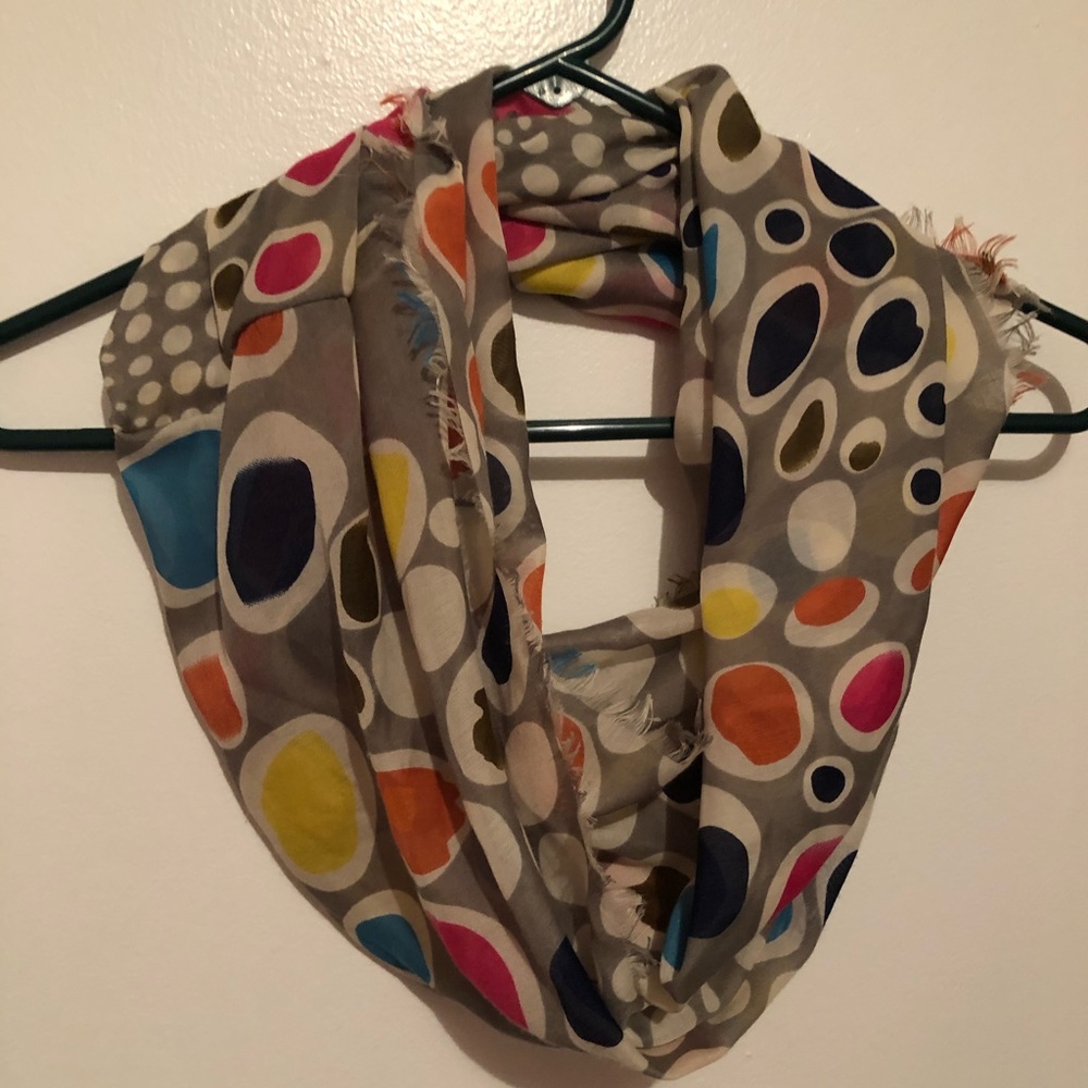 Ladies Multi-Color Infinity Scarf - Picture 2 of 3